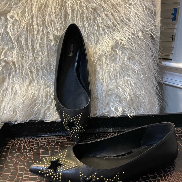 Michael Kors gold and black studded flat - Picture 7 of 7